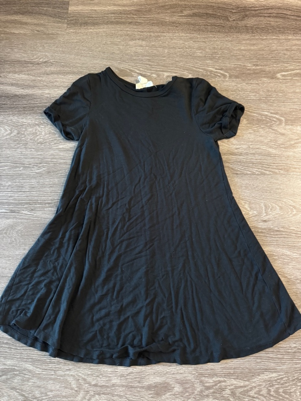 Black T-Shirt Dress